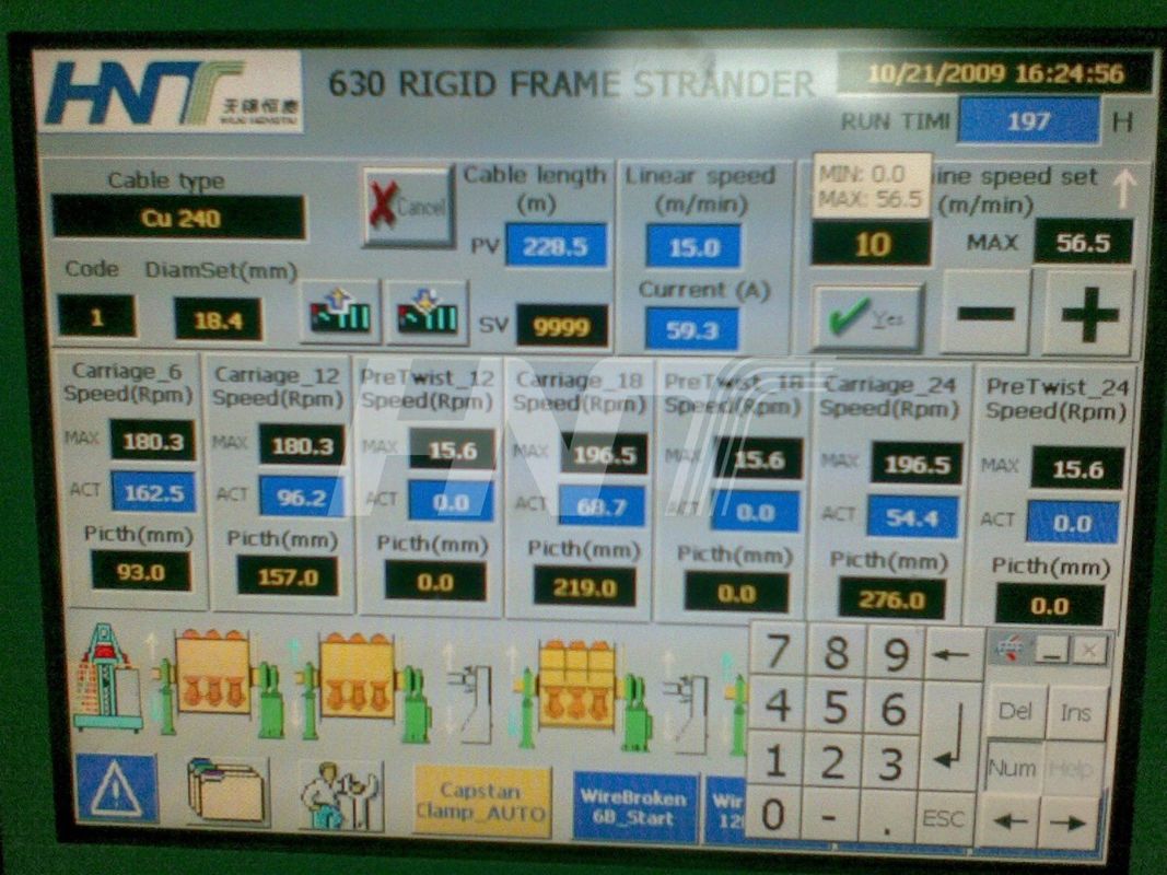 Machine Frame Rigidity Frame Rigid Stranding Machine