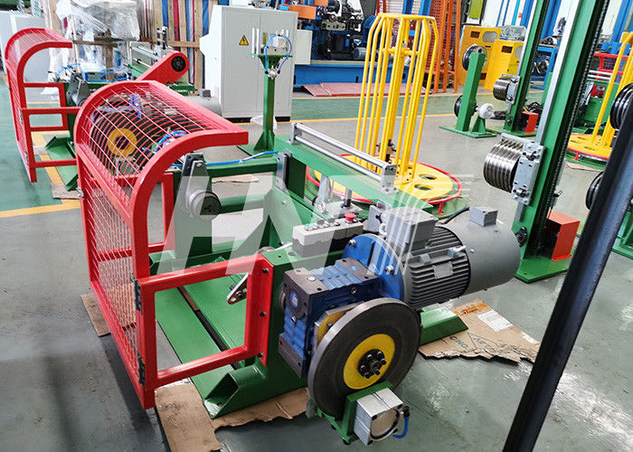 Cable Drum Storage And Unwinding System With Rewinding Machines