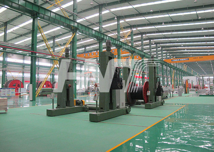 Large Cable Reel Take Up Machine With Speed And Torque Control