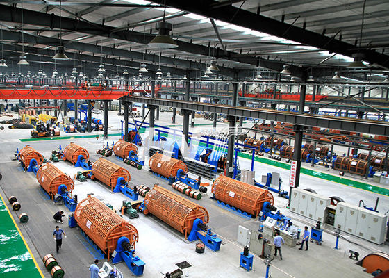 Rigid Frame Strander for ACSR, AACSR, AAC, AAAC, ACAR, ACSS, ACCC Conductors