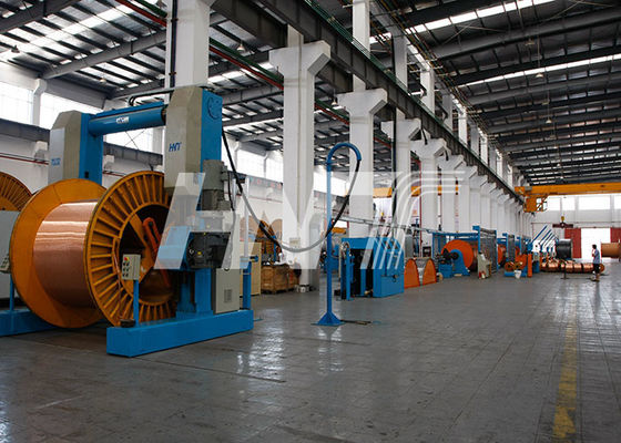 Rigid Stranding Machine With Automatic Batch Loading System and Auto Pintle Locking, Auto Tension Control